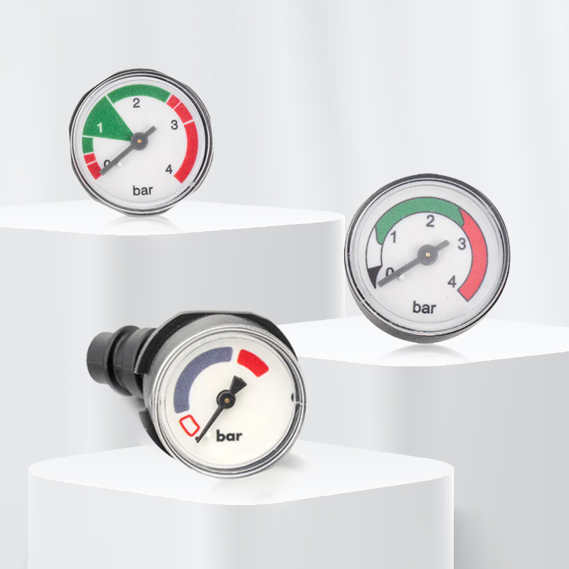 Manómetro de presión HVAC sin capilar, manómetro sin capilar