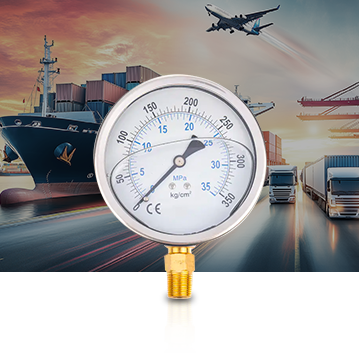 Industria marina y de automóviles      Pressure Gauges